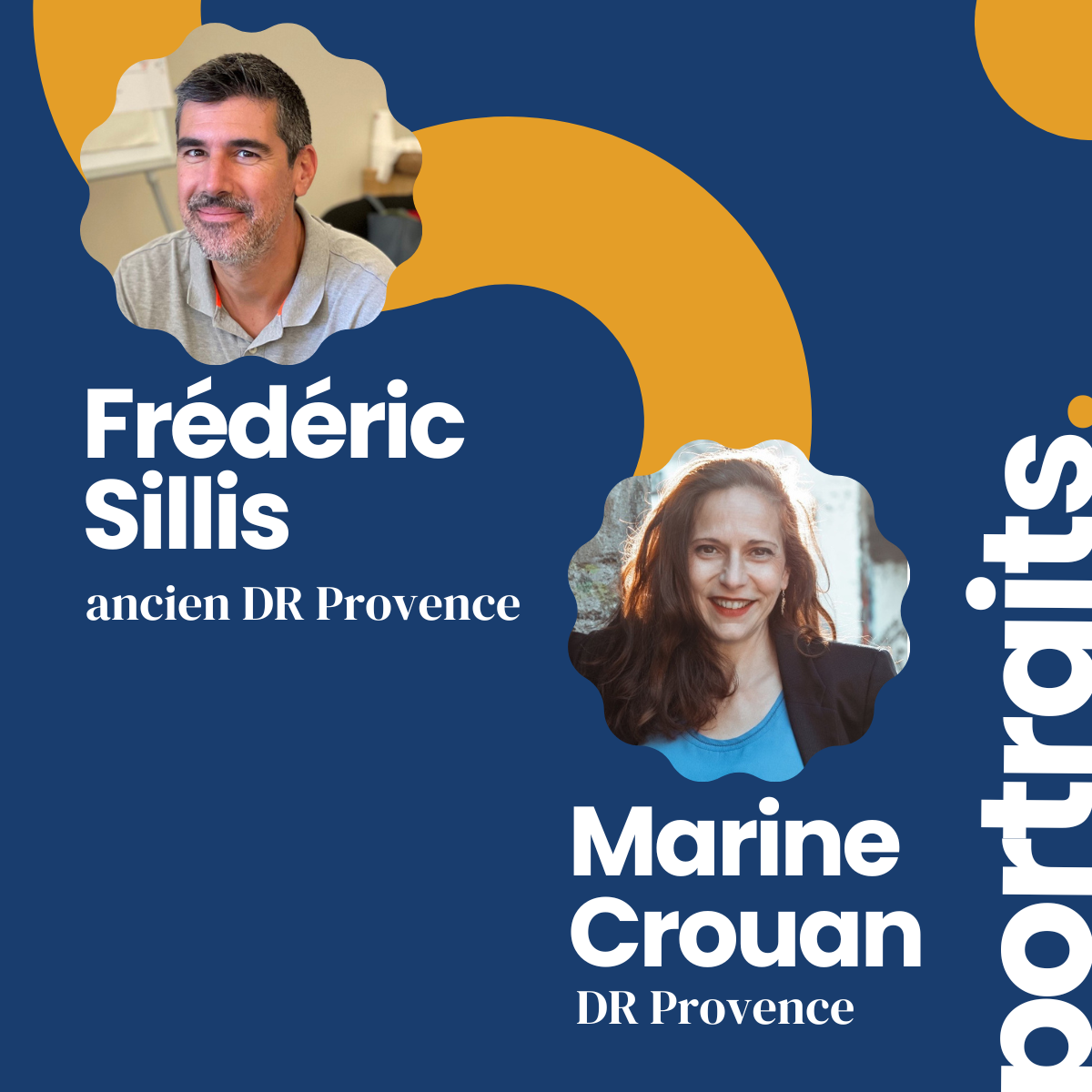 Portraits croisés des ancien et nouvelle DR Provence de l'EMCC France