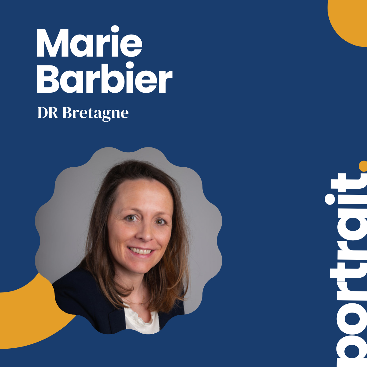 Portrait de Marie BARBIER, DR Bretagne