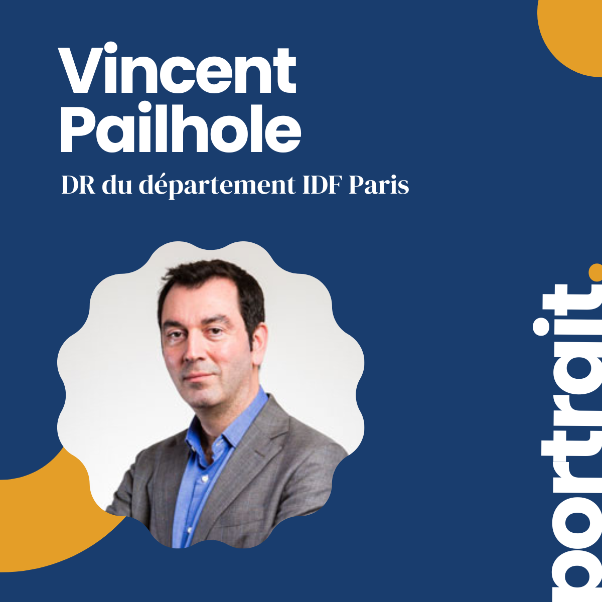 Vincent Pailhole Délégué Régional du département IDF Paris
